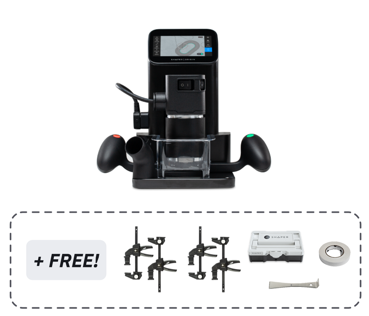 Shaper Origin - die weltweit erste handgeführte CNC-Oberfräse