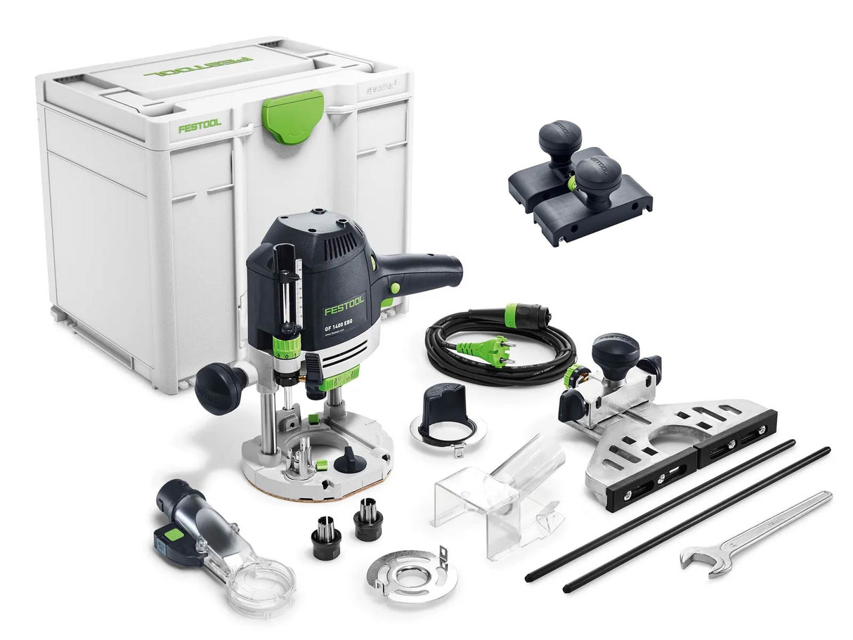 NEUHEIT: Festool kraftvolle 1400W Oberfräse OF 1400 EBQ-Plus mit Lichtmodul