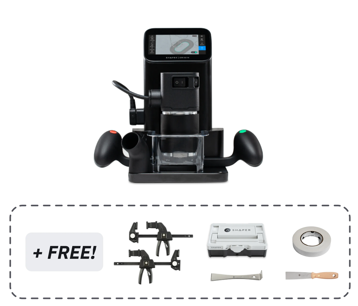 Shaper Origin - die weltweit erste handgeführte CNC-Oberfräse