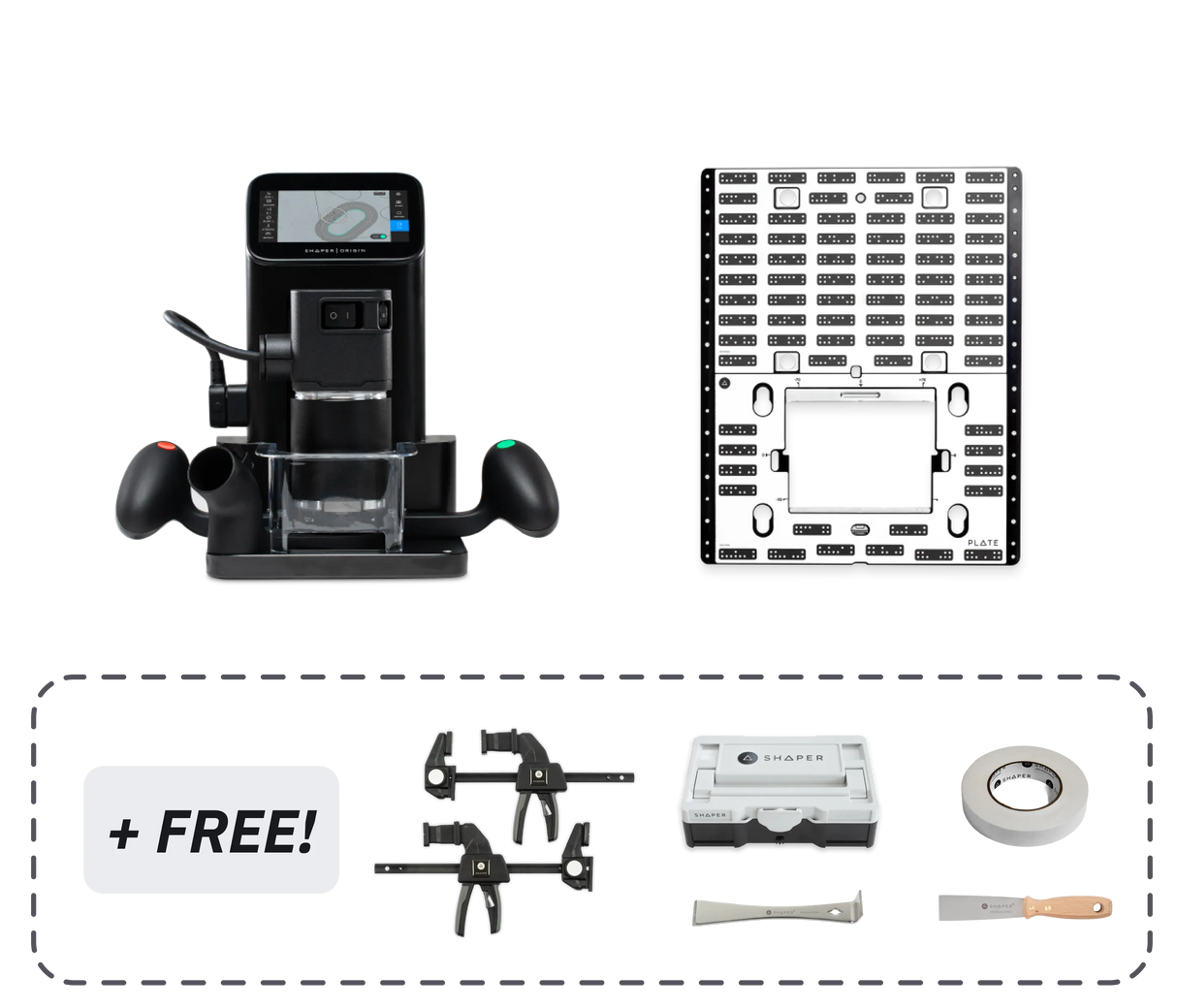 SET: Shaper Origin + Plate