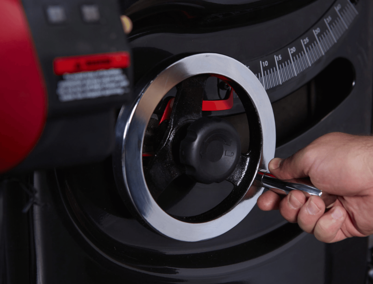 SAWSTOP stationary table saw with wide table