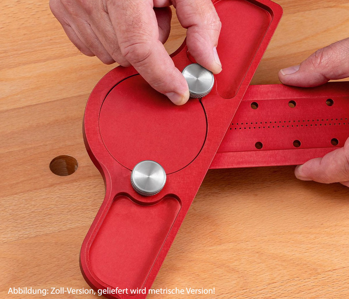 Woodpeckers 600mm verstellbarer T-Anschlagwinkel "PROTRACTOR T-SQUARE" - metrisch