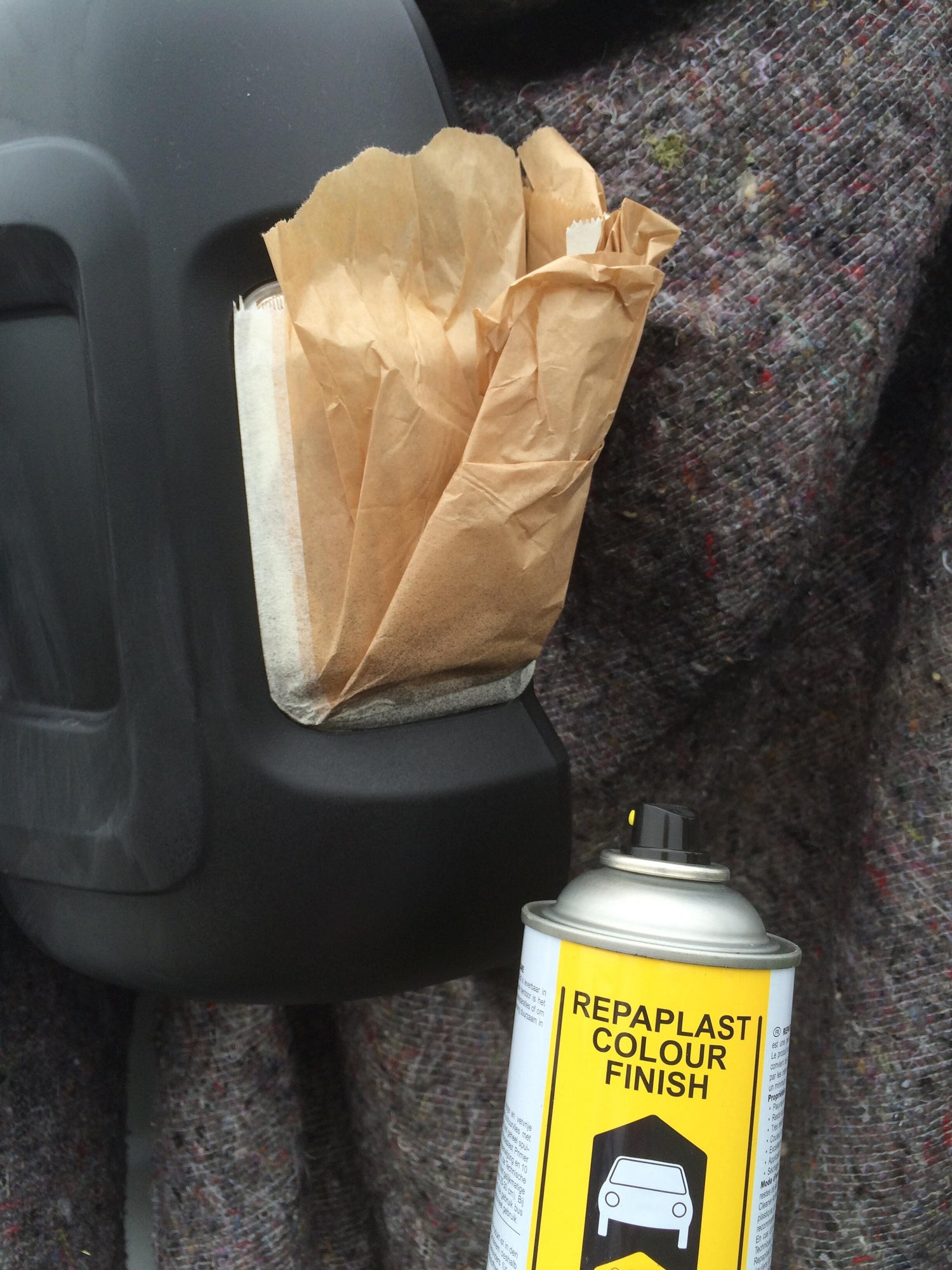 Innotec Kunststoff- und Chassislack "Repaplast Colour Finish Better Care"