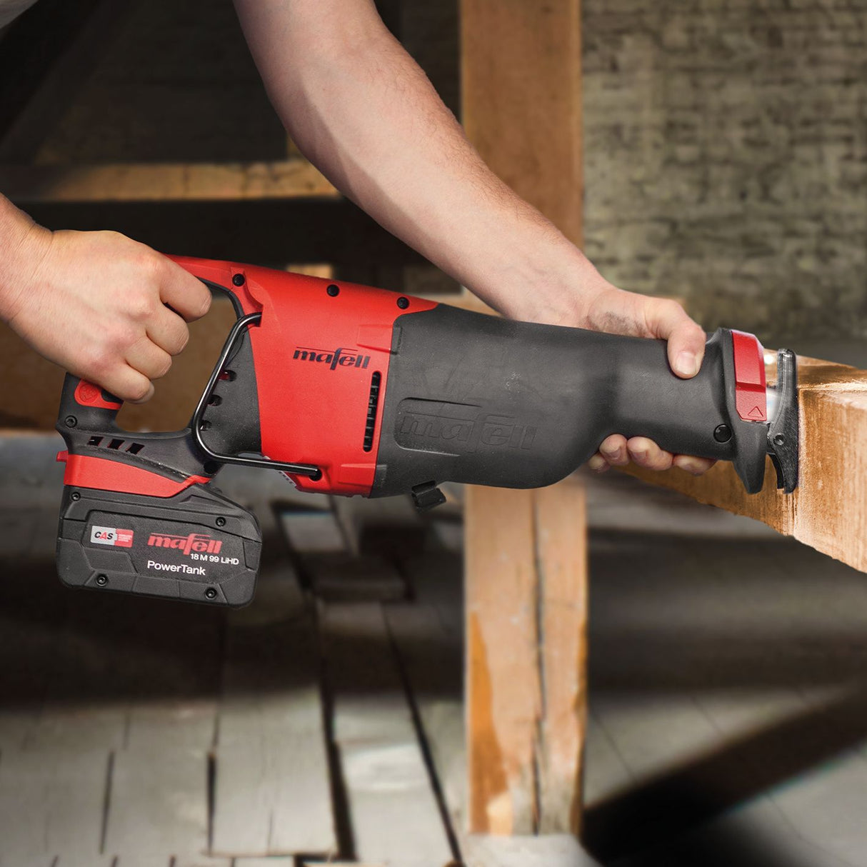 Mafell Akku-Säbelsäge RS 32-18 PURE im L-MAX3 - 91F602