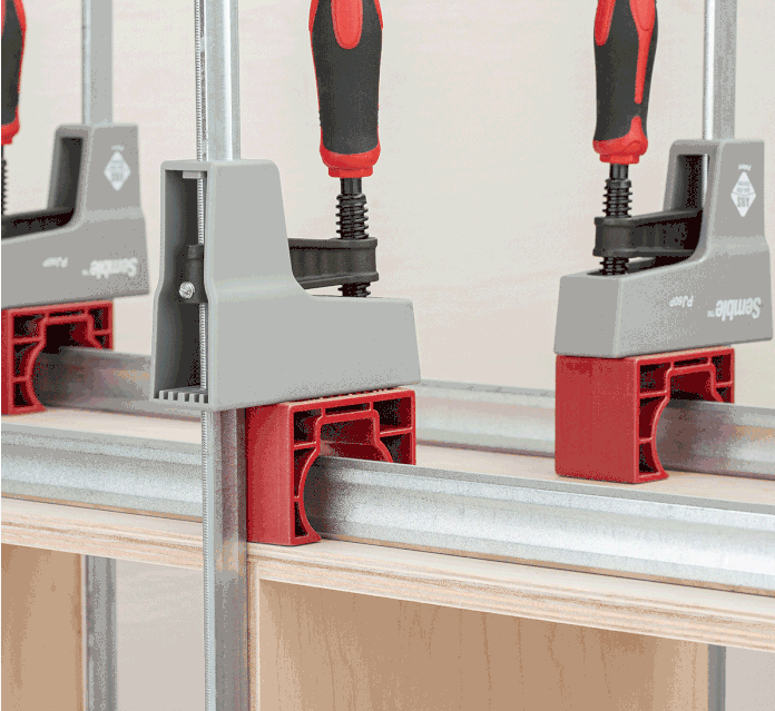 RESTPOSTEN: Woodpeckers Universelle Spannbrücken für verschachtelte Zwingungen - UCB-23