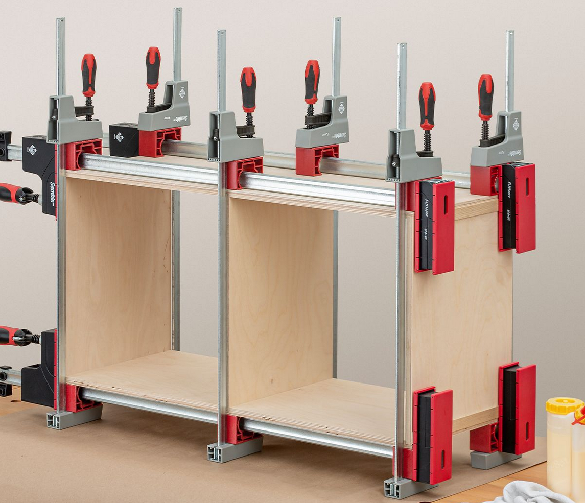 RESTPOSTEN: Woodpeckers Universelle Spannbrücken für verschachtelte Zwingungen - UCB-23