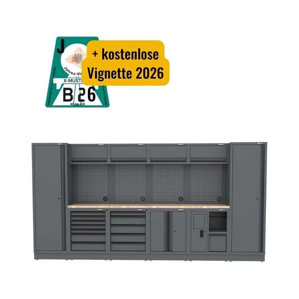 WINTERAKTION: SEMLOC Workspace Werkstatteinrichtung - Variante 3 - 3920x2000x495mm