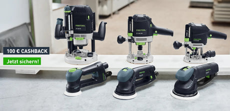 Festool Cashback ROTEX & Oberfräsen