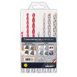 ALPEN SDS-Plus Combi-Construction SET MB7 "Universal & Beton" - 0000100007100