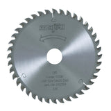 Mafell Sägeblatt-HM, 120 x 1,2/1,8 x 20 mm, Z 40, FZ/TR, für Feinschnitte in Holz - 092559