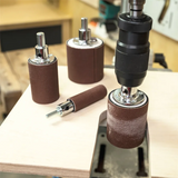 4-tlgs. Schleifzylinder Set, Ø 25 - 53 - 63,5 - 76 mm im Karton