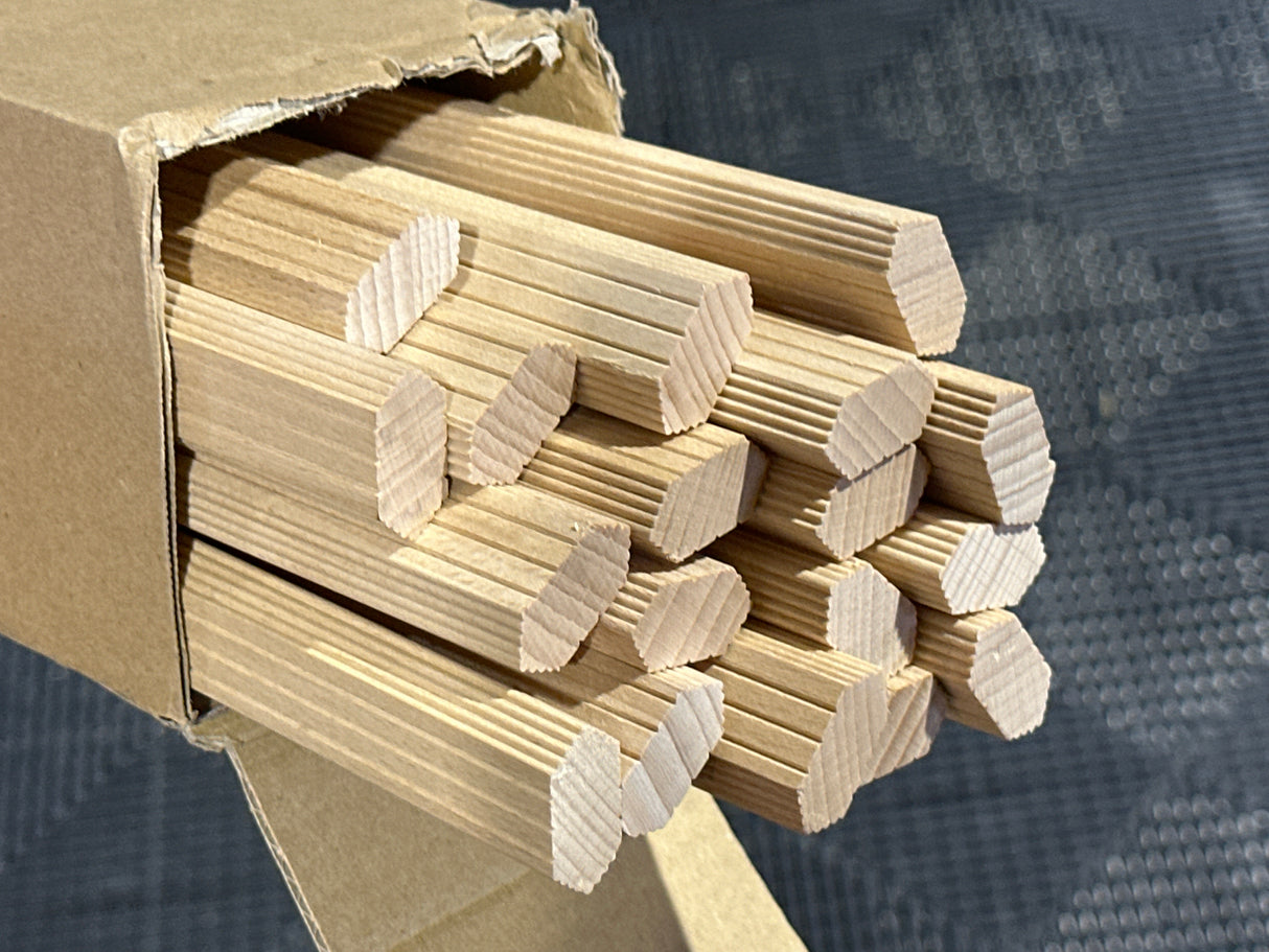 Michaels DOMINO®-kompatible Holzdübelstangen aus Buche