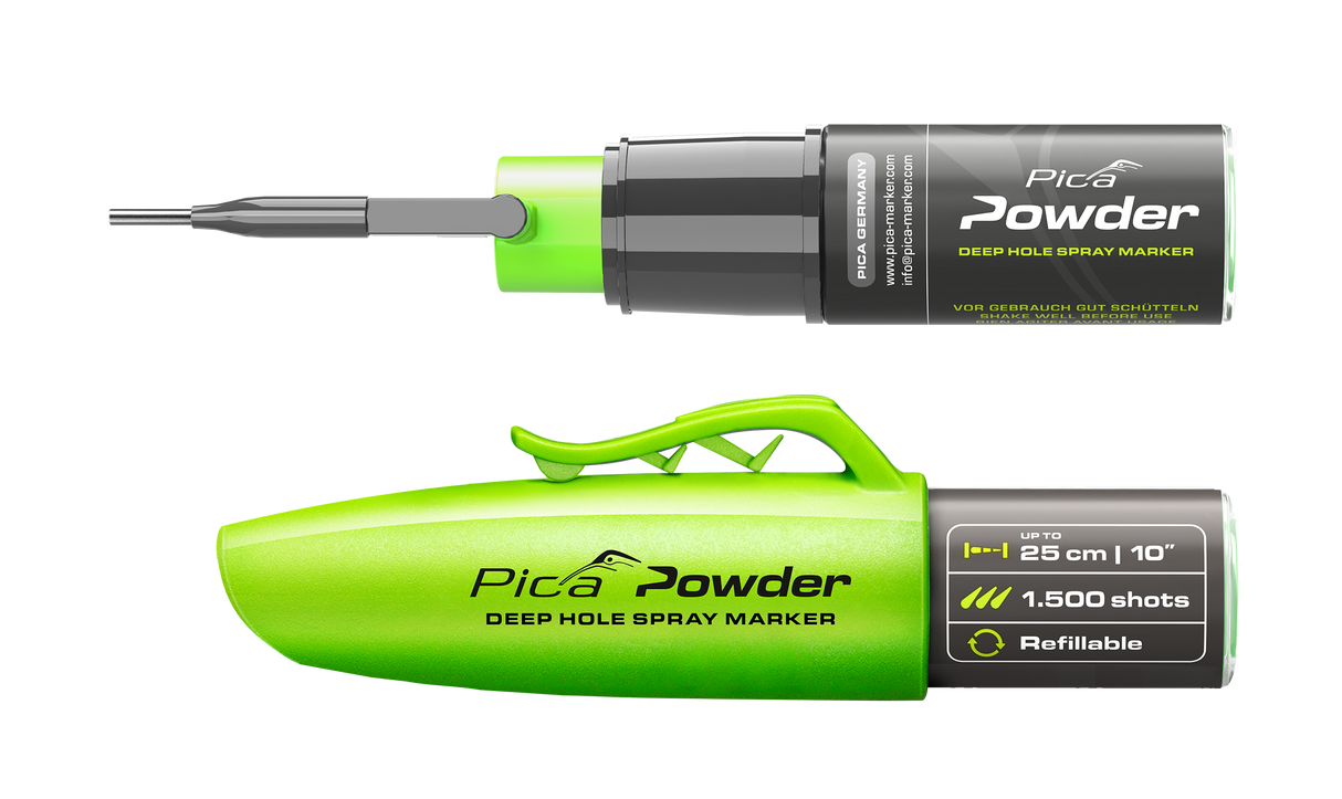 PICA® Powder Spraymarker für Bohrlöcher, nachfüllbar - 2020