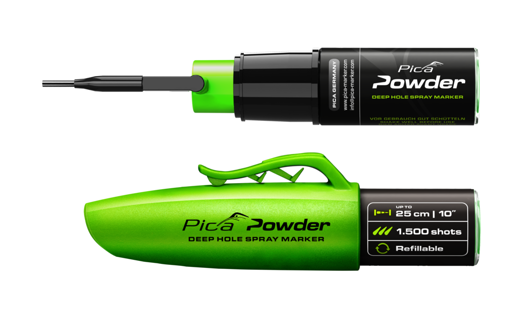 PICA® Powder Spraymarker für Bohrlöcher, nachfüllbar - 2020