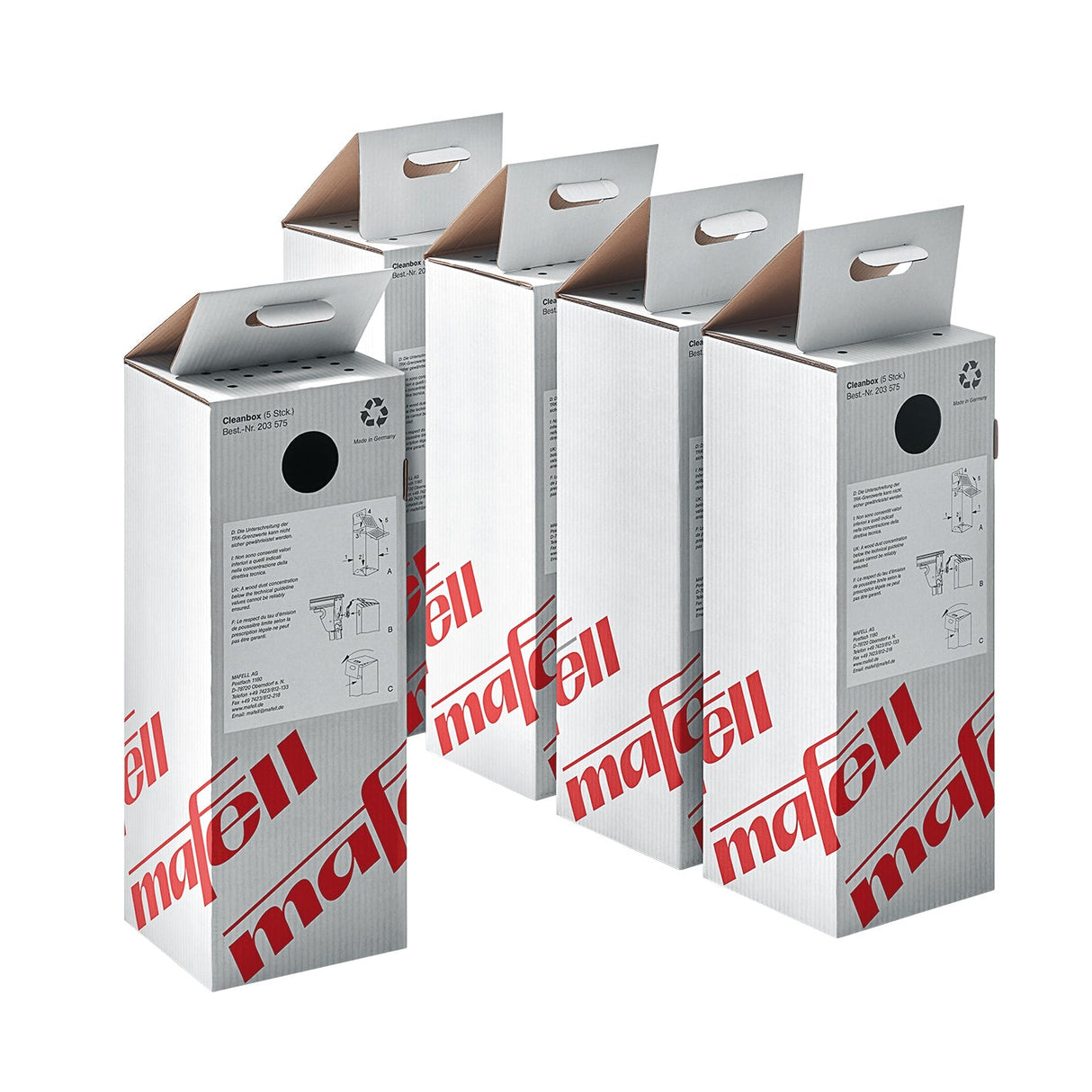 Mafell chip collection system Cleanbox, 5 pieces - 203575