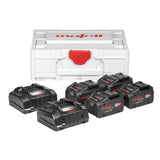 Mafell Power-Set 5: 4x 18 M 99 LiHD + 2x APS M+ im MAX3 - 209633