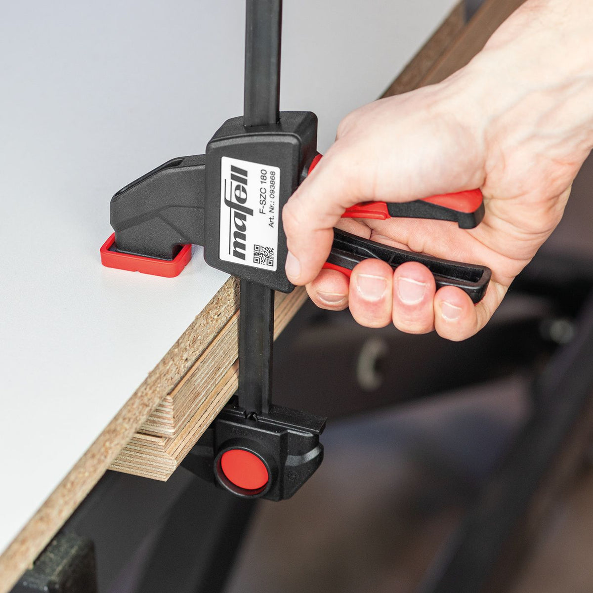 Mafell Spannzwinge F-SZC 180, 2 Stück, zur Schienenfixierung am Werkstück - 093868