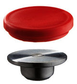 BESSEY 4 Stück Druckplatten Ø 38,5 mm mit Schutzkappen - 3101188