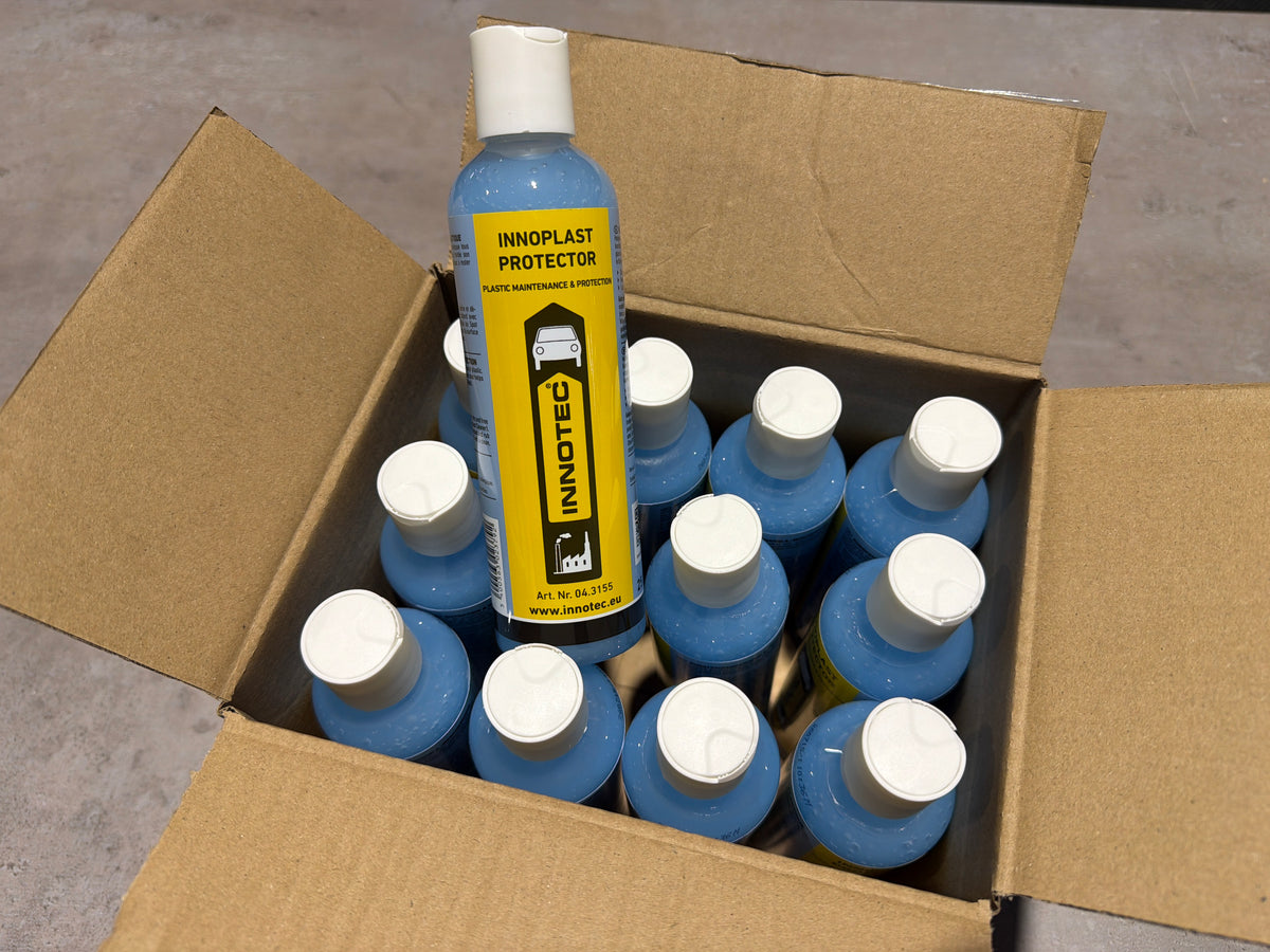 INNOTEC Kunststoff- & Alupflege / Oberflächenschutz "INNOPLAST PROTECTOR" 250ml Flasche