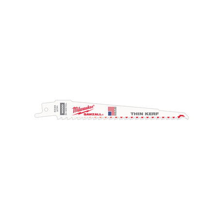 Milwaukee Säbelsägeblatt Demontage THIN KERF 150mm – Zahnteilung 5 mm (5 TPI) – Produktbild 1