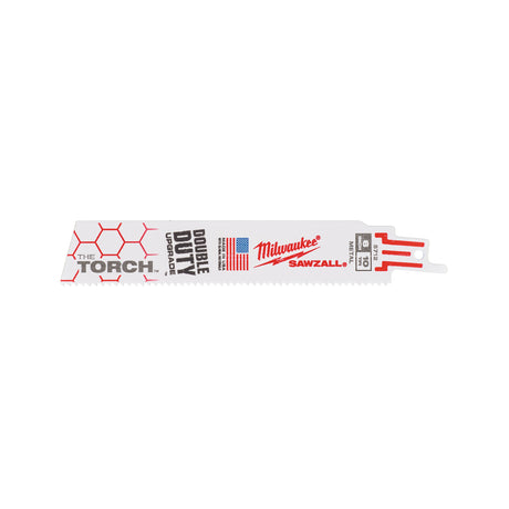 Milwaukee Säbelsägeblatt Metall THE TORCH 150mm – Zahnteilung 2.5 mm (10 TPI) – Produktbild 2