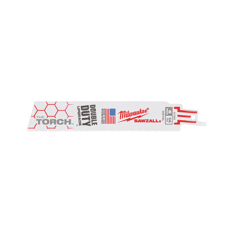 Milwaukee Säbelsägeblatt Metall THE TORCH 150mm – Zahnteilung 1.8 mm (14 TPI) – Produktbild 2