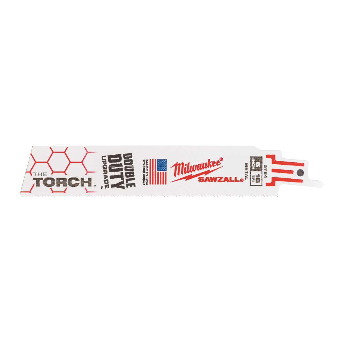 Milwaukee Säbelsägeblatt Metall THE TORCH 150mm – Zahnteilung 1.4 mm (18 TPI) – Produktbild 2