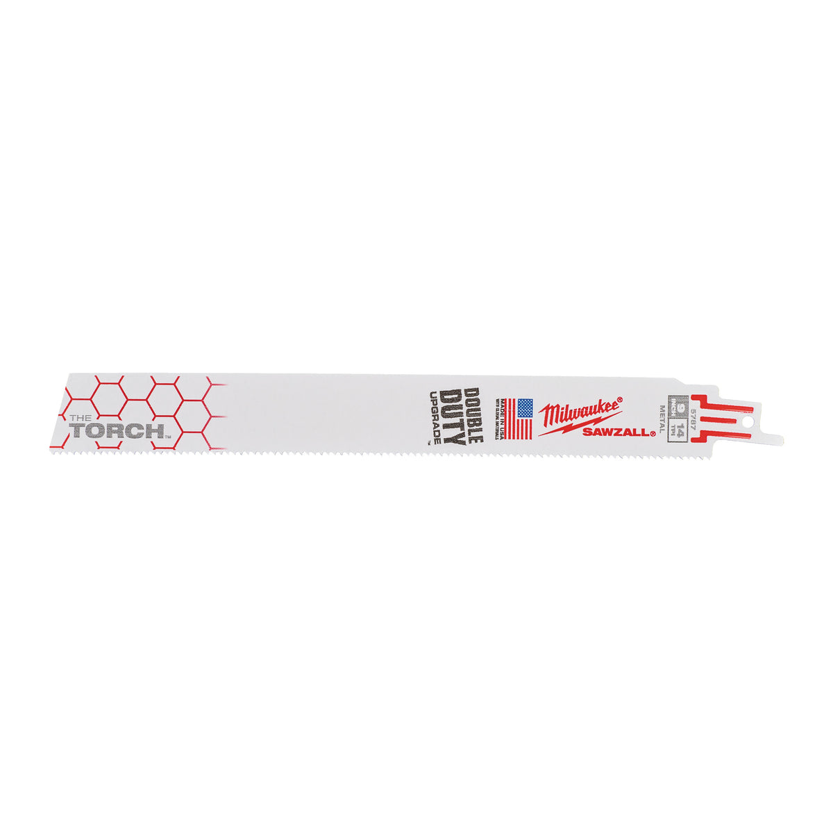Milwaukee Säbelsägeblatt Metall THE TORCH 230mm – Zahnteilung 1.8 mm (14 TPI) – Produktbild 2
