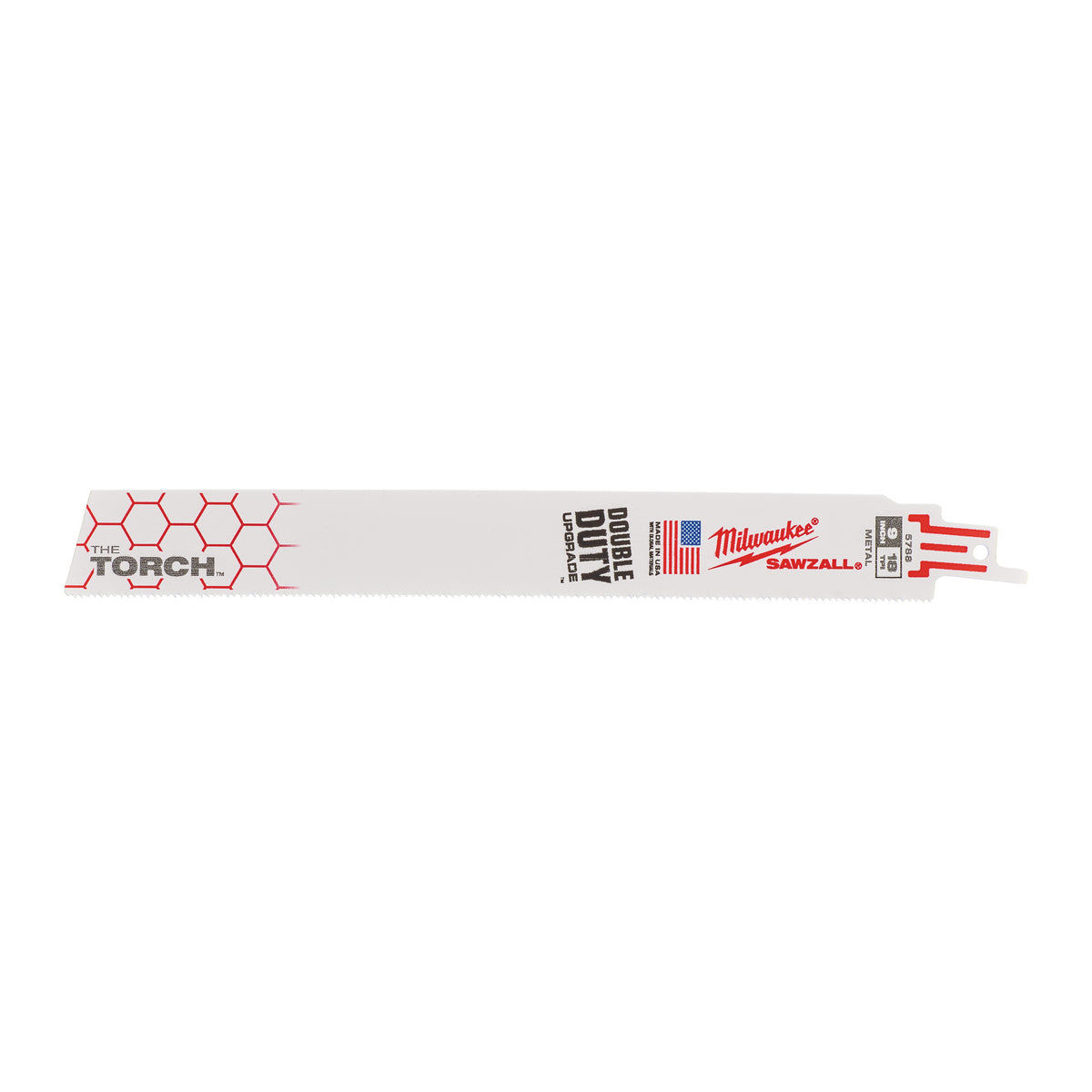 Milwaukee Säbelsägeblatt Metall THE TORCH 230mm – Zahnteilung 1.4 mm (18 TPI) – Produktbild 2