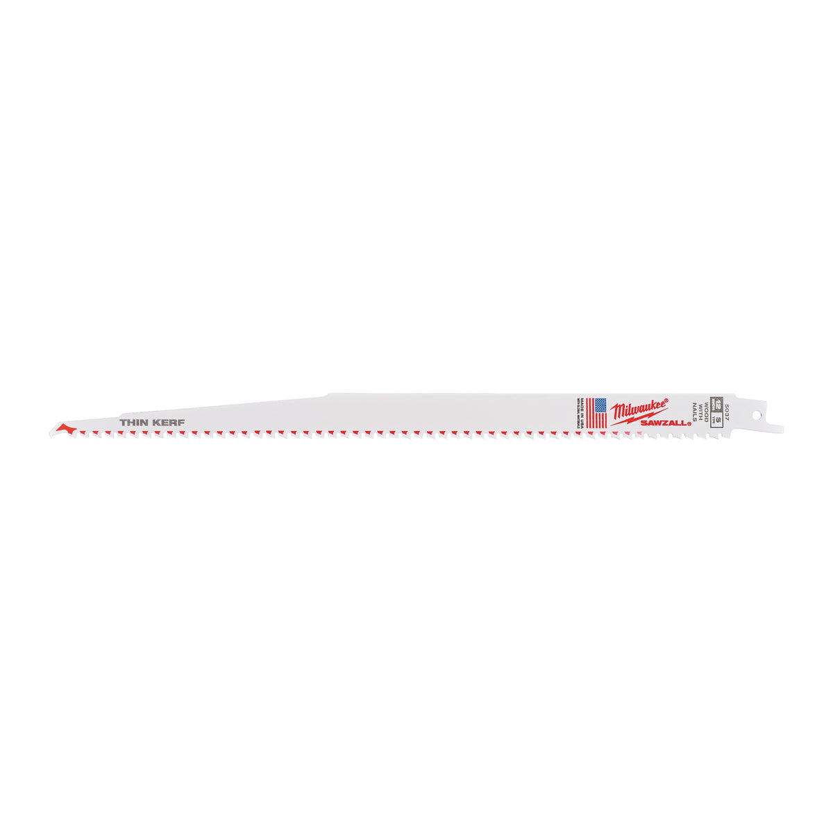 Milwaukee Säbelsägeblatt Demontage THIN KERF 300mm – Zahnteilung 5 mm (5 TPI) – Produktbild 2