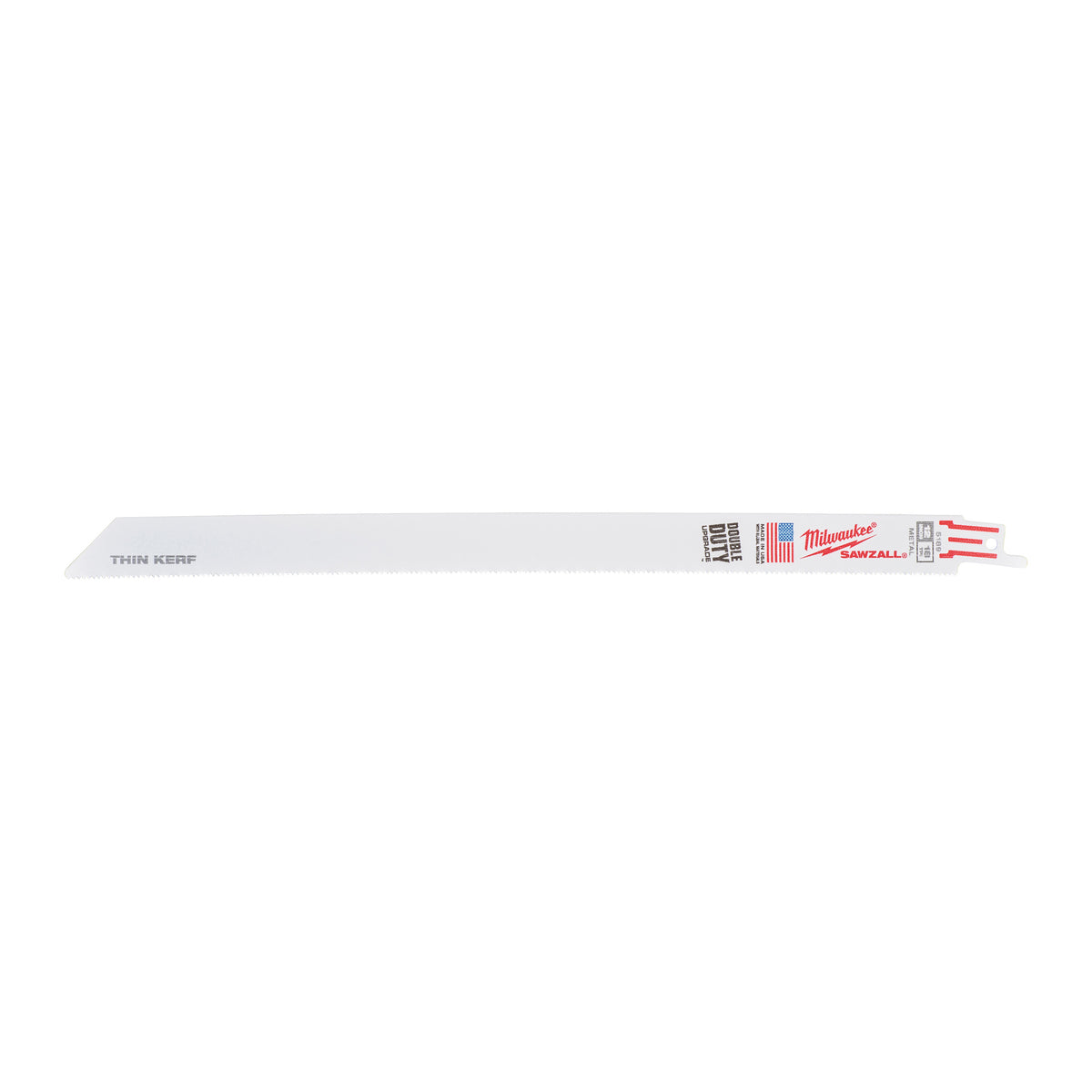 Milwaukee Säbelsägeblatt Metall THIN KERF 300mm – Zahnteilung 1.4 mm (18 TPI) – Produktbild 2
