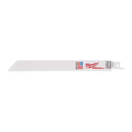 Milwaukee Säbelsägeblatt General Purpose, flexibel 200mm – Zahnteilung 2.5/1.8 mm (10/14 TPI) – Produktbild 2