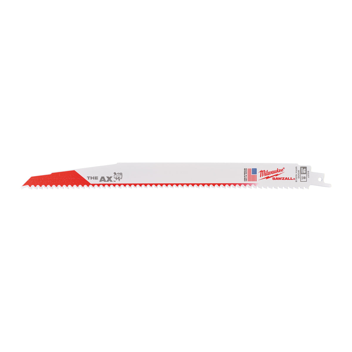Milwaukee Säbelsägeblatt Demontage THE AX 300mm – Zahnteilung 5 mm (5 TPI) – Produktbild 1