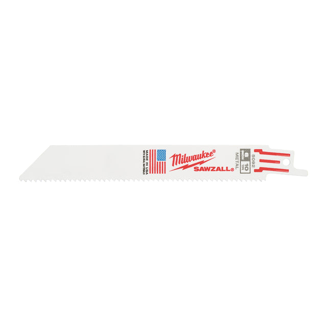 Milwaukee Säbelsägeblatt General Purpose, flexibel 150mm – Zahnteilung 2.5 mm (10 TPI) – Produktbild 1