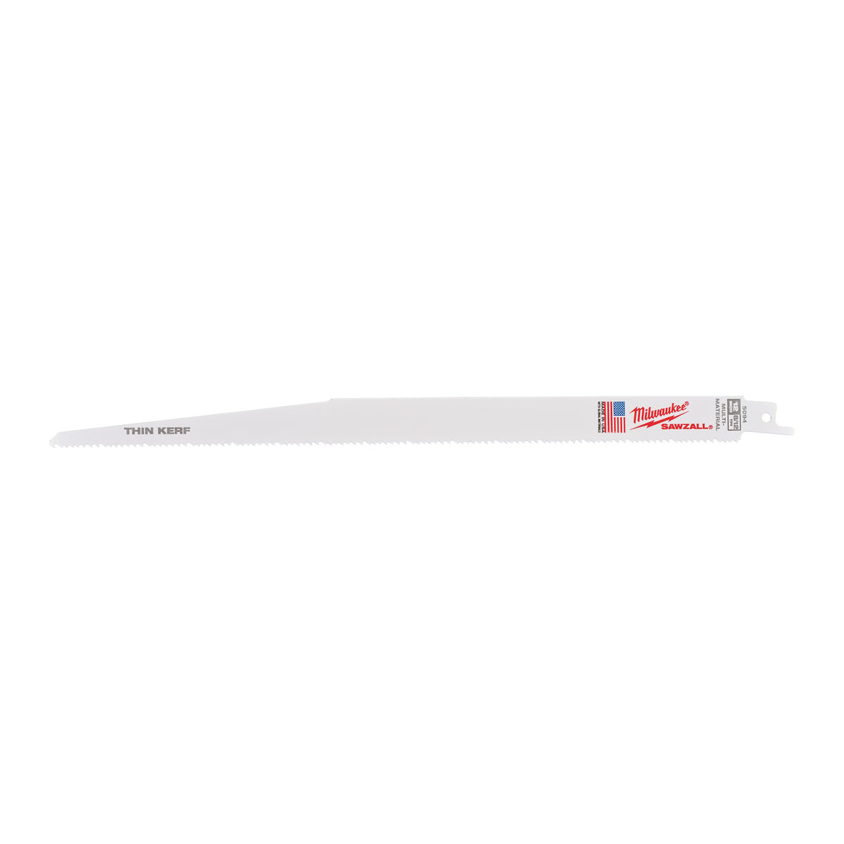 Milwaukee Säbelsägeblatt General Purpose, flexibel 300mm – Zahnteilung 3.2/2.1 mm (8/12 TPI) – Produktbild 1
