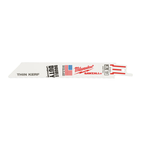 Milwaukee Säbelsägeblatt Metall THIN KERF 150mm – Zahnteilung 1.4 mm (18 TPI) – Produktbild 1