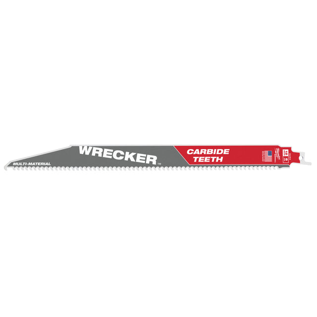 Milwaukee Säbelsägeblatt THE WRECKER HM-bestückt 300mm – Zahnteilung 4.2 mm (6 TPI) – Produktbild 1