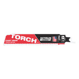 Milwaukee Säbelsägeblatt Metall THE TORCH NITRUS HM-bestückt 150mm – Zahnteilung 3.2 mm (8 TPI) – Produktbild 1