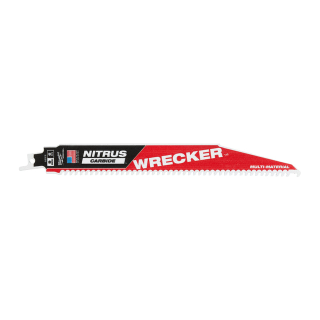 Milwaukee Säbelsägeblatt THE WRECKER NITRUS HM-bestückt 230mm – Zahnteilung 4.2 mm (6 TPI) – Produktbild 1