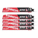 Milwaukee Säbelsägeblatt Metall THE TORCH NITRUS HM-bestückt 150mm – Zahnteilung 3.2 mm (8 TPI) – Produktbild 2