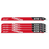 Milwaukee Säbelsägeblatt Metall THE TORCH NITRUS HM-bestückt 300mm – Zahnteilung 3.2 mm (8 TPI) – Produktbild 2