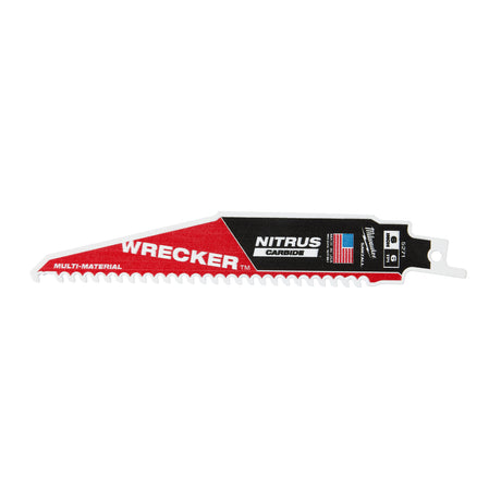 Milwaukee Säbelsägeblatt THE WRECKER NITRUS HM-bestückt 150mm – Zahnteilung 4.2 mm (6 TPI) – Produktbild 2