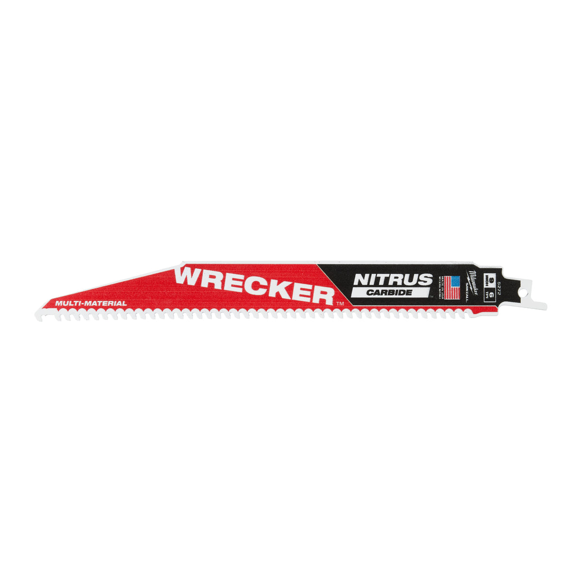Milwaukee Säbelsägeblatt THE WRECKER NITRUS HM-bestückt 230mm – Zahnteilung 4.2 mm (6 TPI) – Produktbild 2