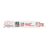 Milwaukee Säbelsägeblatt Metall THE TORCH 150mm – Zahnteilung 2.5 mm (10 TPI) – Produktbild 1