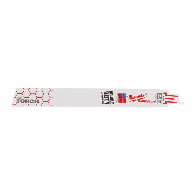 Milwaukee Säbelsägeblatt Metall THE TORCH 300mm – Zahnteilung 2.5 mm (10 TPI) – Produktbild 1