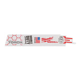 Milwaukee Säbelsägeblatt Metall THE TORCH 150mm – Zahnteilung 1.8 mm (14 TPI) – Produktbild 1