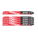 Milwaukee Säbelsägeblatt Metall THE TORCH NITRUS HM-bestückt 230mm – Zahnteilung 2.5 mm (10 TPI) – Produktbild 2