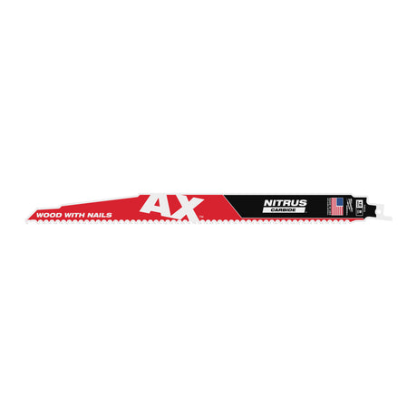 Milwaukee Säbelsägeblatt Demontage THE AX NITRUS HM-bestückt 300 x 5 mm (5 TPI) – Produktbild 1
