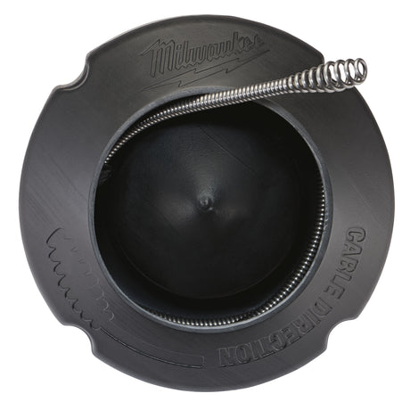 Milwaukee Spirale für Akku-Rohrreiniger M12BDC 8 mm x 7.6 m mit Keulenkopf und Spiraltrommel – Produktbild 1