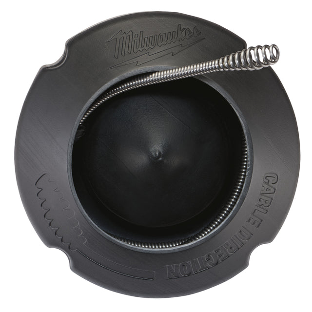 Milwaukee Spirale für Akku-Rohrreiniger M12BDC 8 mm x 7.6 m mit Keulenkopf und Spiraltrommel – Produktbild 1